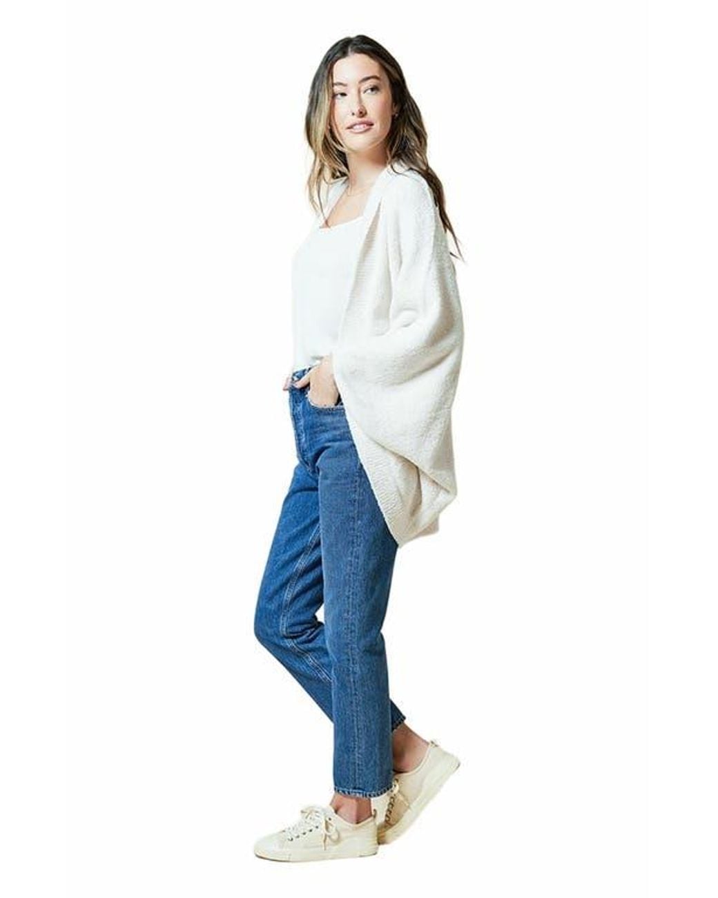 Softies Blue Solid Marshmallow Shawl
