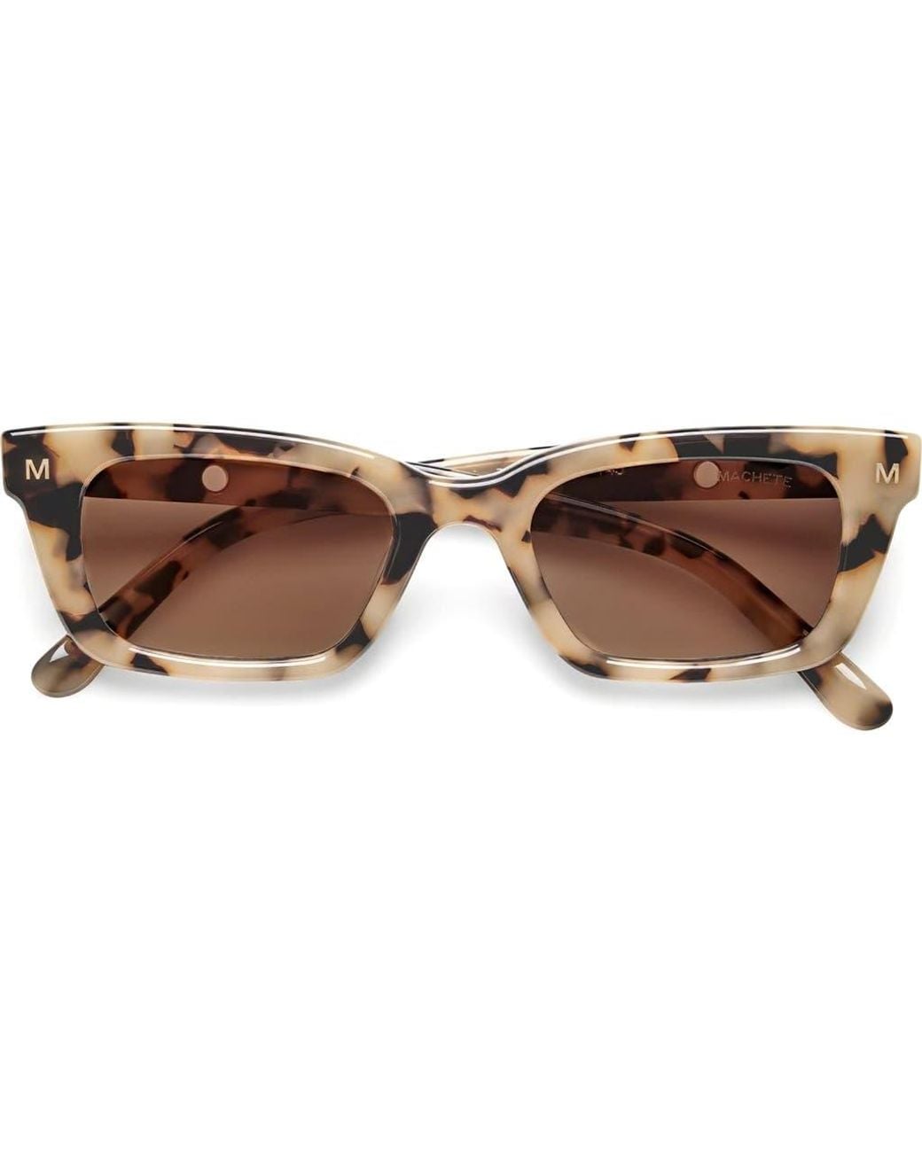 Machete Brown Ruby Sunglasses