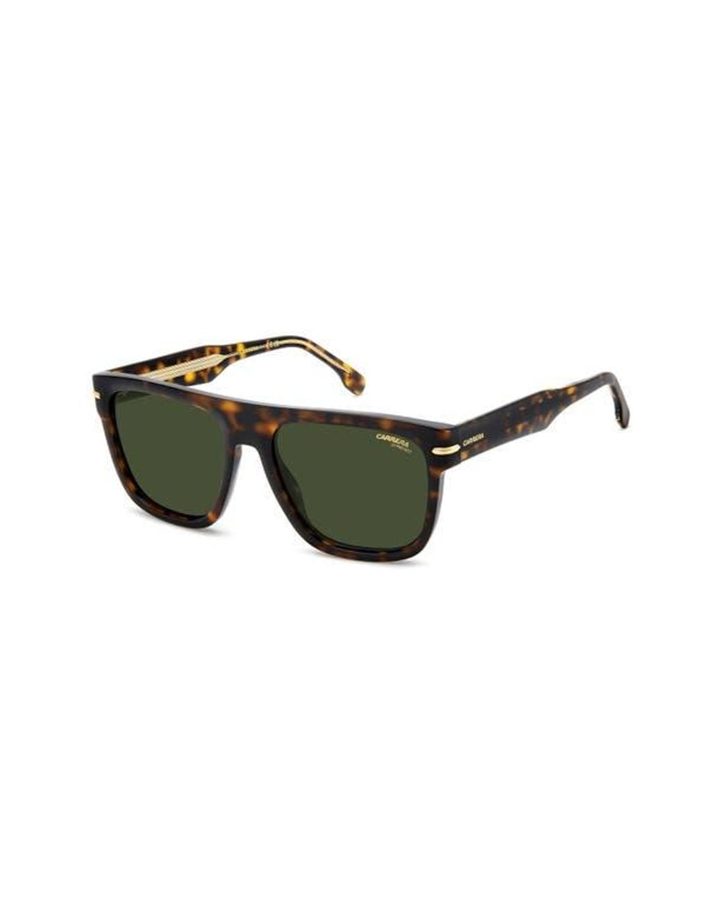 Carrera Green 57Mm Rectangular Sunglasses for men