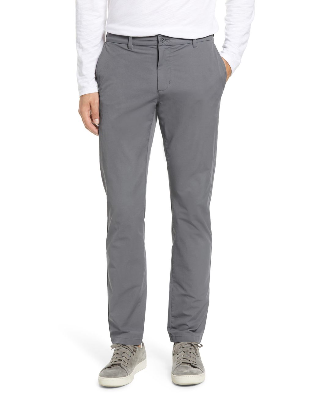 Vineyard Vines On The Go Slim Fit Performance Pants in Gray for Men ...