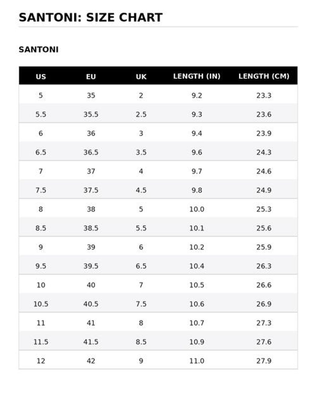 Santoni Black Leather Boot