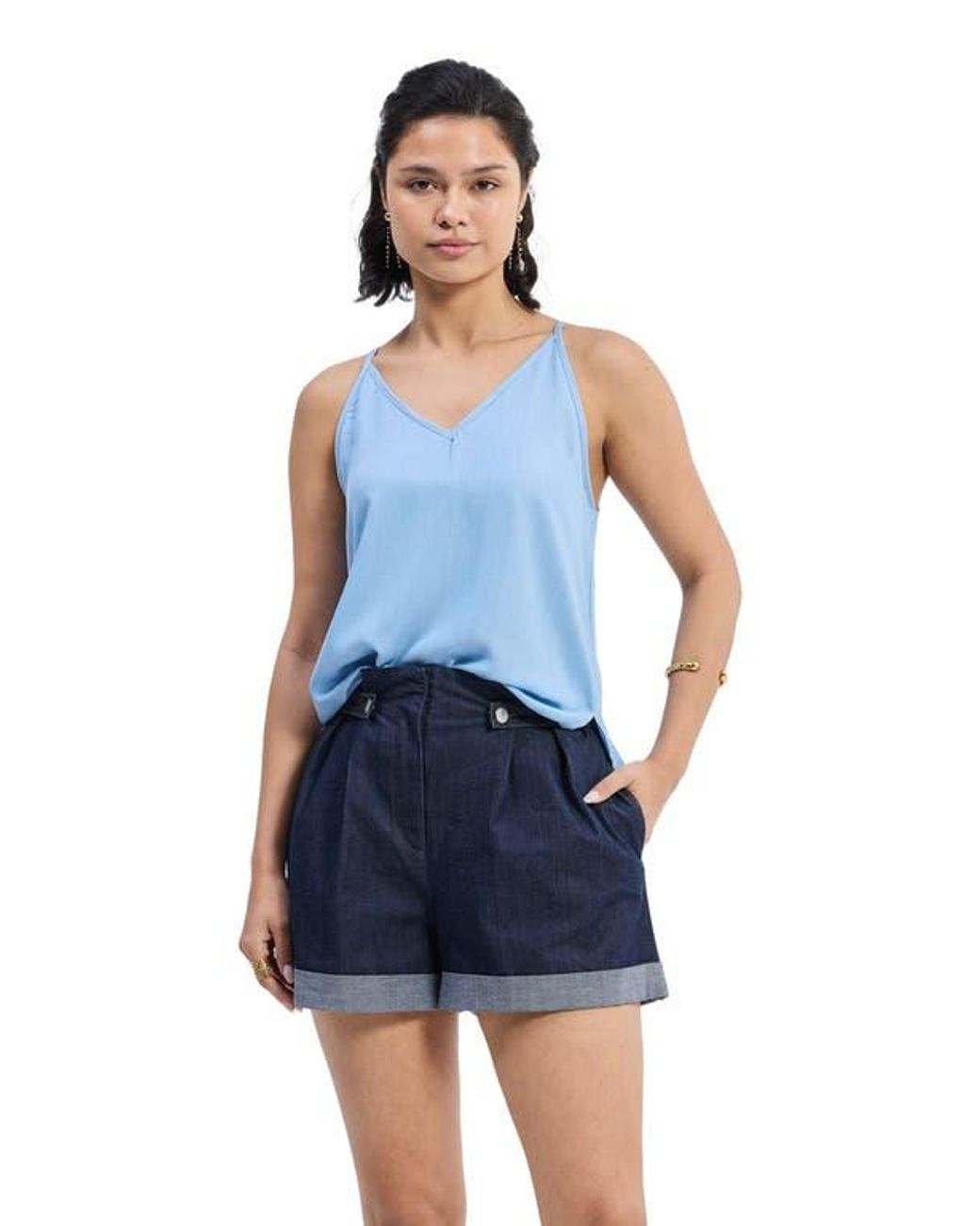 REISTOR Blue Endless Sunday Top