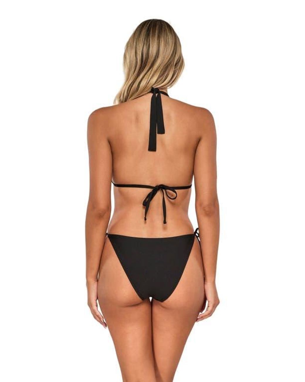 Swim Systems Brown Mila Triangle Bikini Swimsuit Top