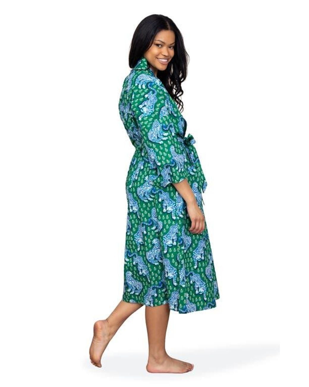 Printfresh Blue Robe