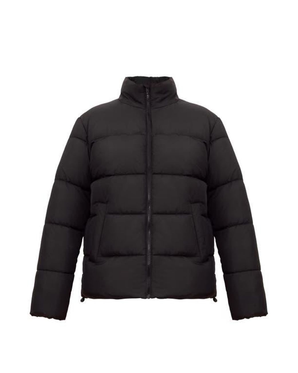 Rokka&Rolla Black Lightweight Modern Puffer Jacket for men