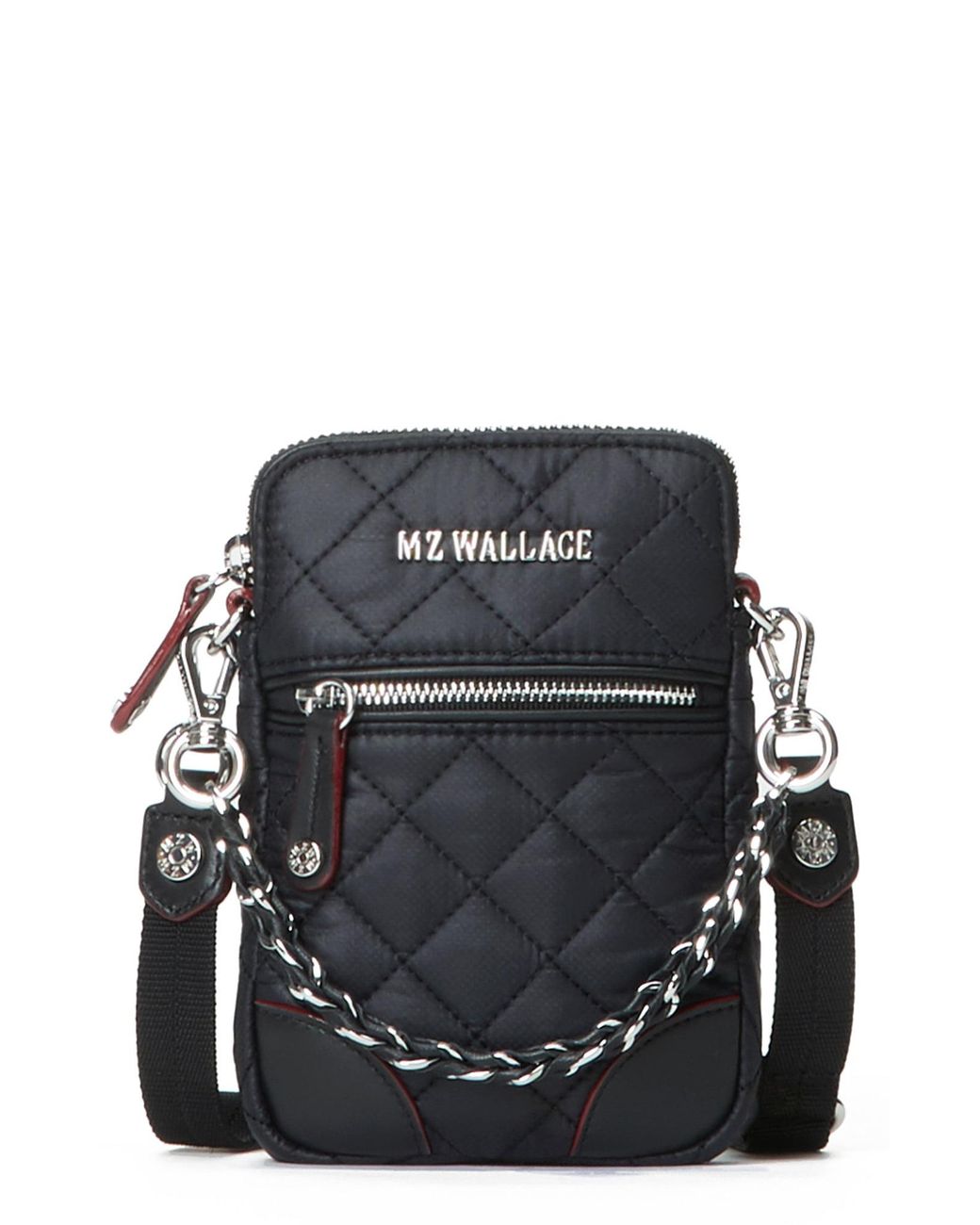 MZ Wallace Micro Crosby Crossbody Bag in Black Lyst