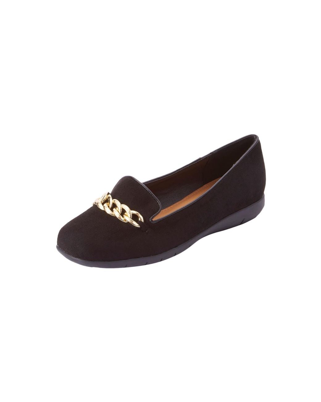 Comfortview Brown The Thayer Slip On Flat
