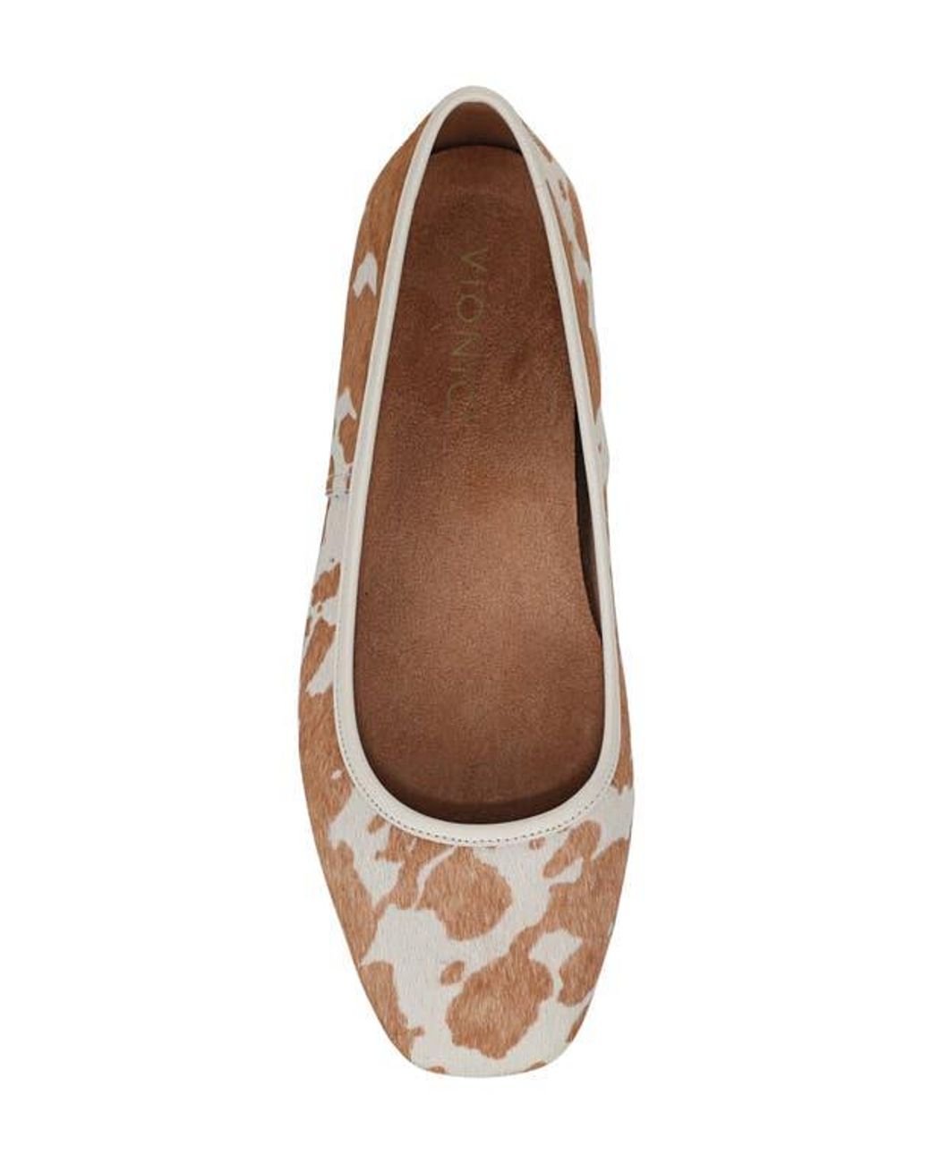 Vionic Brown Orinda Square Toe Flat