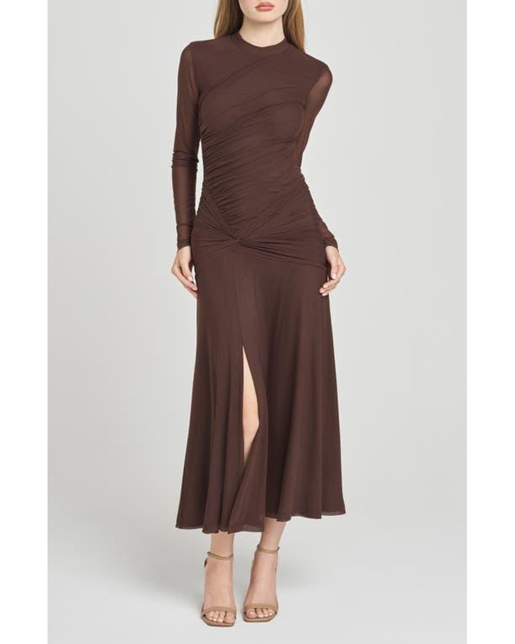 chinese dress ladies Amazon.com: EFJONE Womens Long Sleeve Trendy Off Shoulder Bodycon Mini Dress  with Ruched Short Dresses Mocha Brown : Clothing, Shoes & Jewelry main image 0