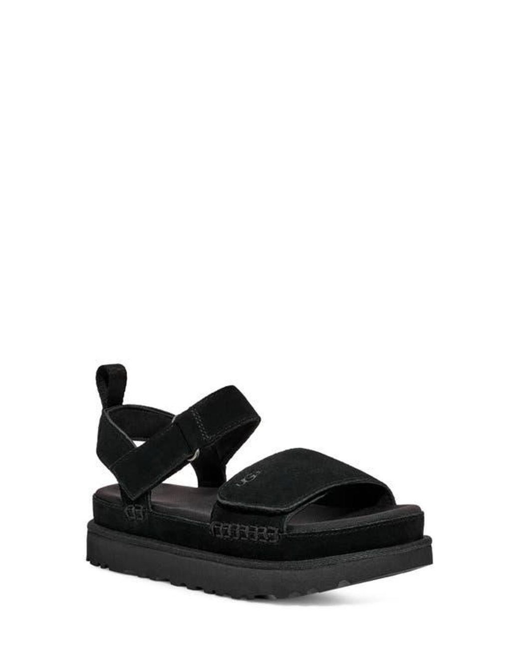 Ugg Black Goldenstar Platform Sandal