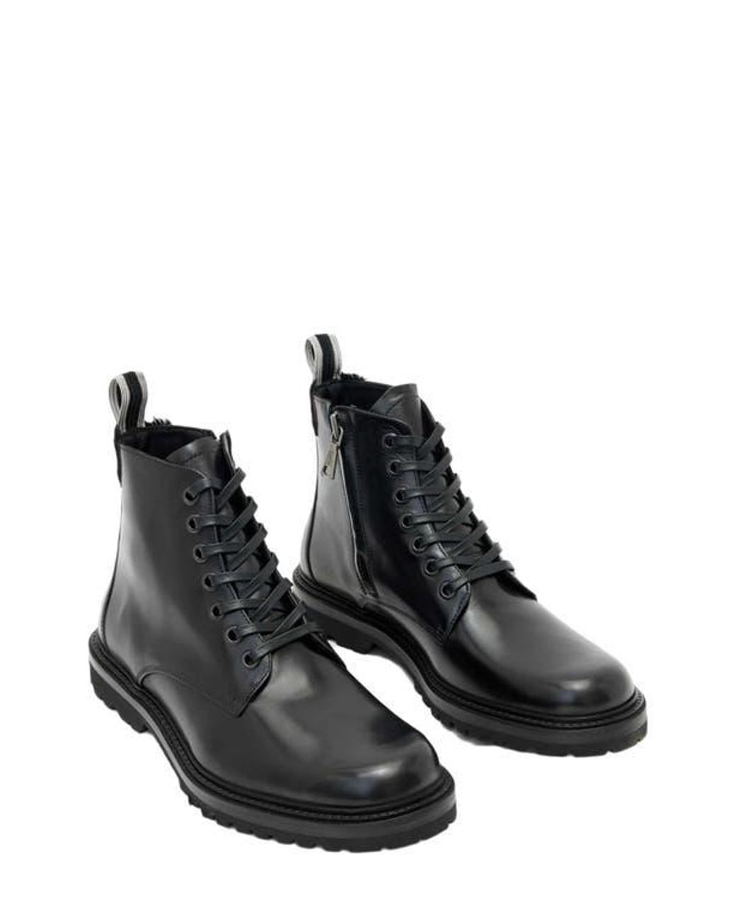 John Varvatos Lex Combat Boot in Black for Men | Lyst display picture 2