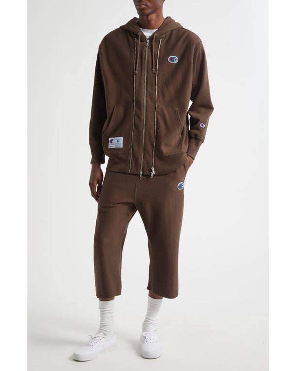 Undercover X Champion Reverse Weave Cotton Fleece Crop