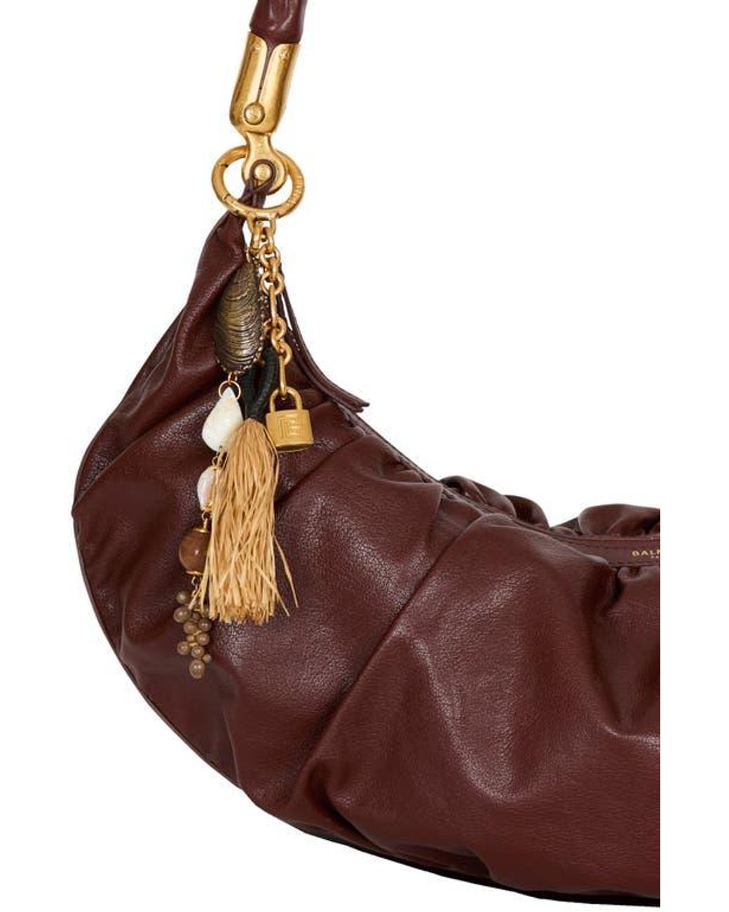 Balmain Metallic Pulse Shell Charm