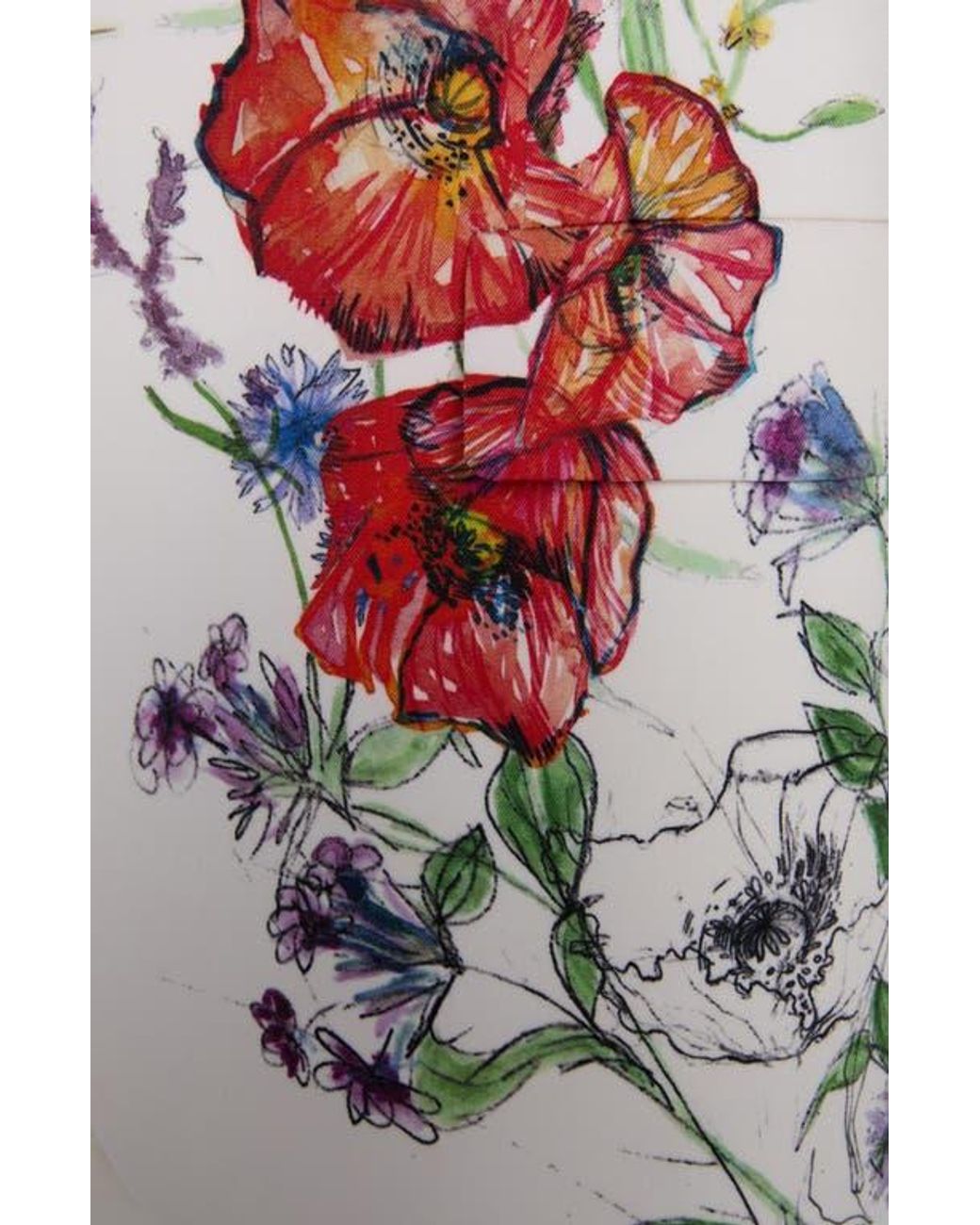 Alexander McQueen Gray Print Wool Jacket for men