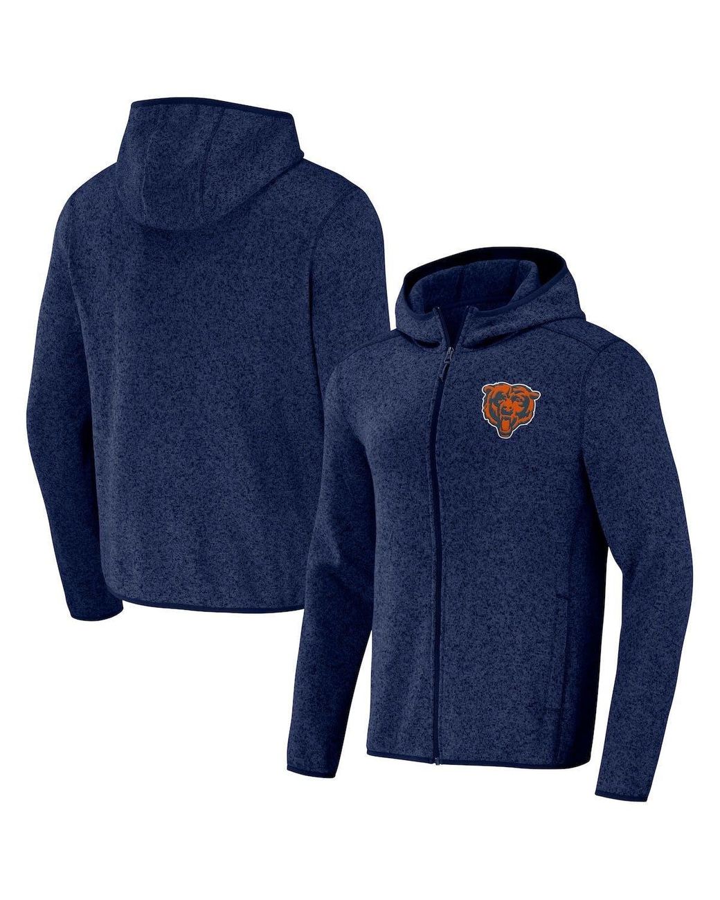 Denver Broncos NFL x Darius Rucker Collection by Fanatics Color Blocked  Pullover Hoodie - Heather Gray