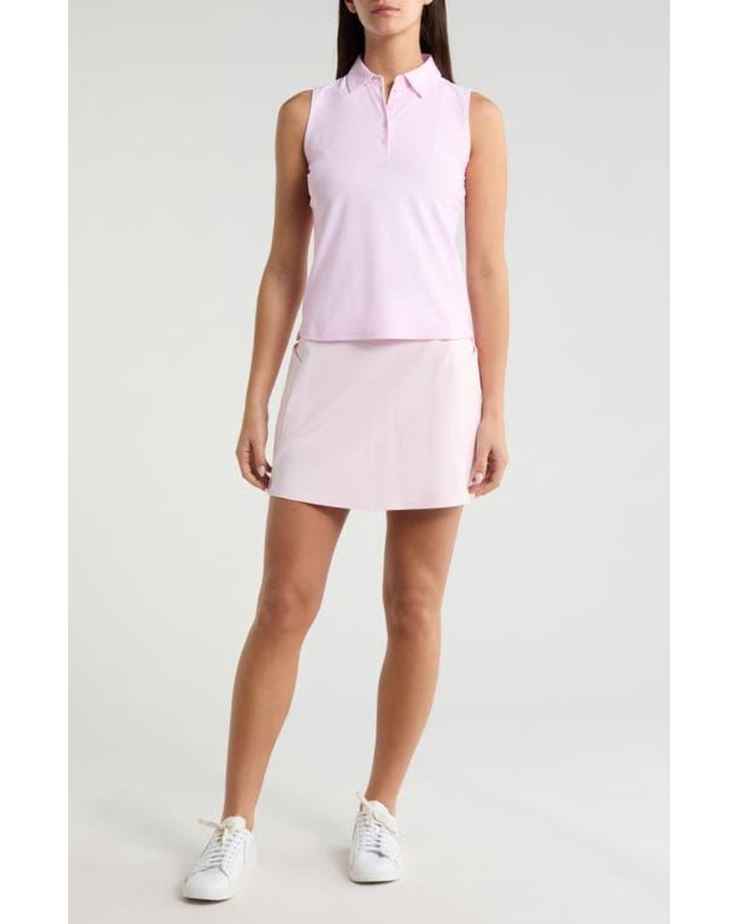 G/FORE Knockout A-Line Golf Skort in Pink | Lyst