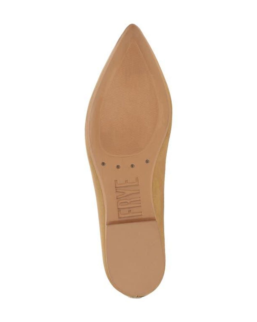 Frye Natural Heather Pointed Toe Flat