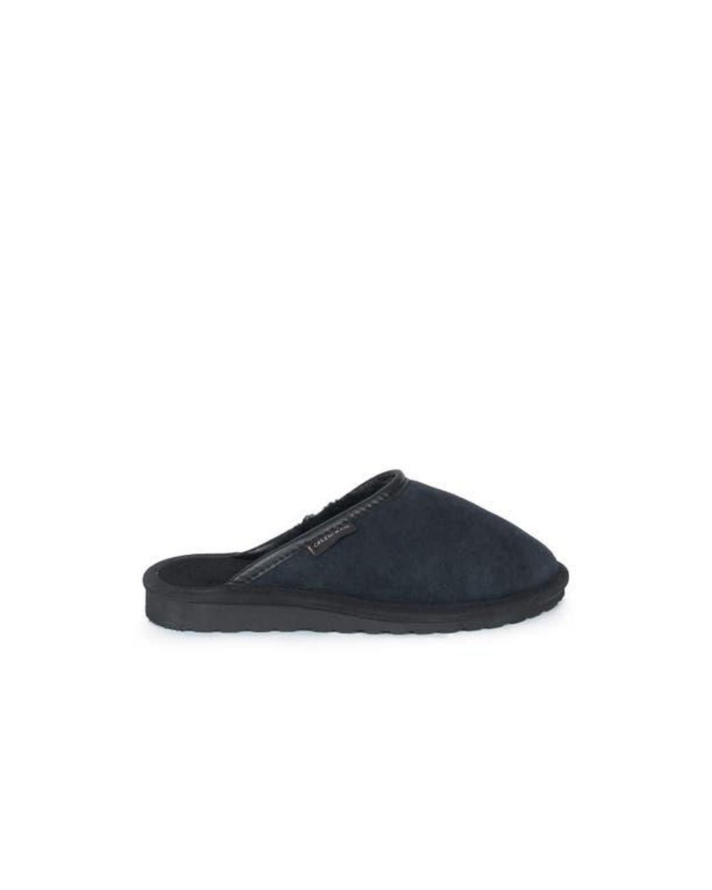 Celtic & Co. Black Backless British Clogs for men