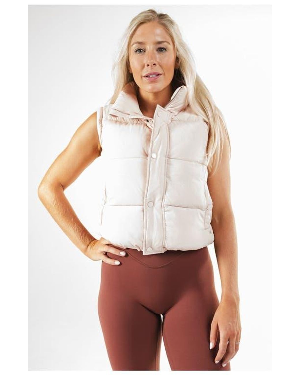 Vitaly Pink Convertible Puffer