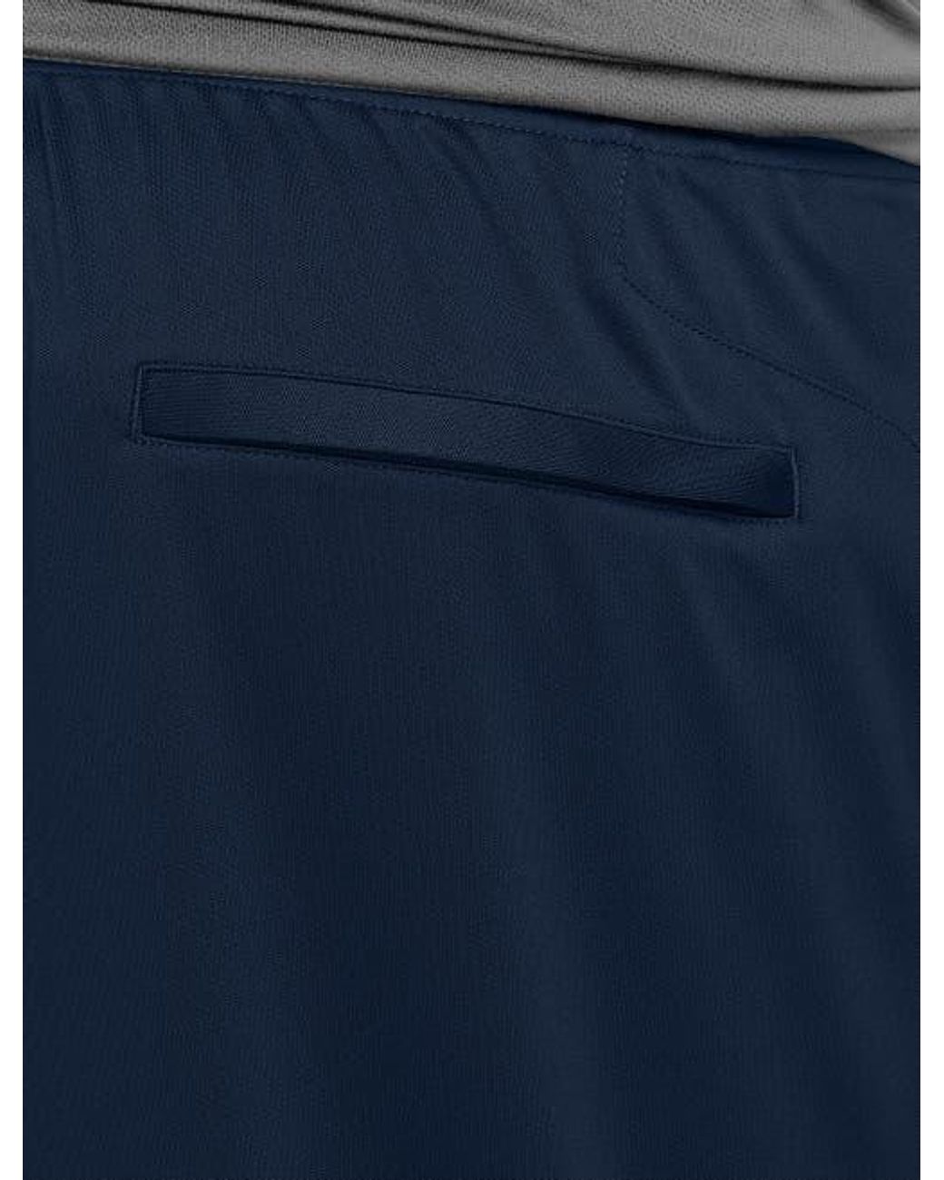 Reebok Blue Performance Double-Knit Open-Hem Pants for men