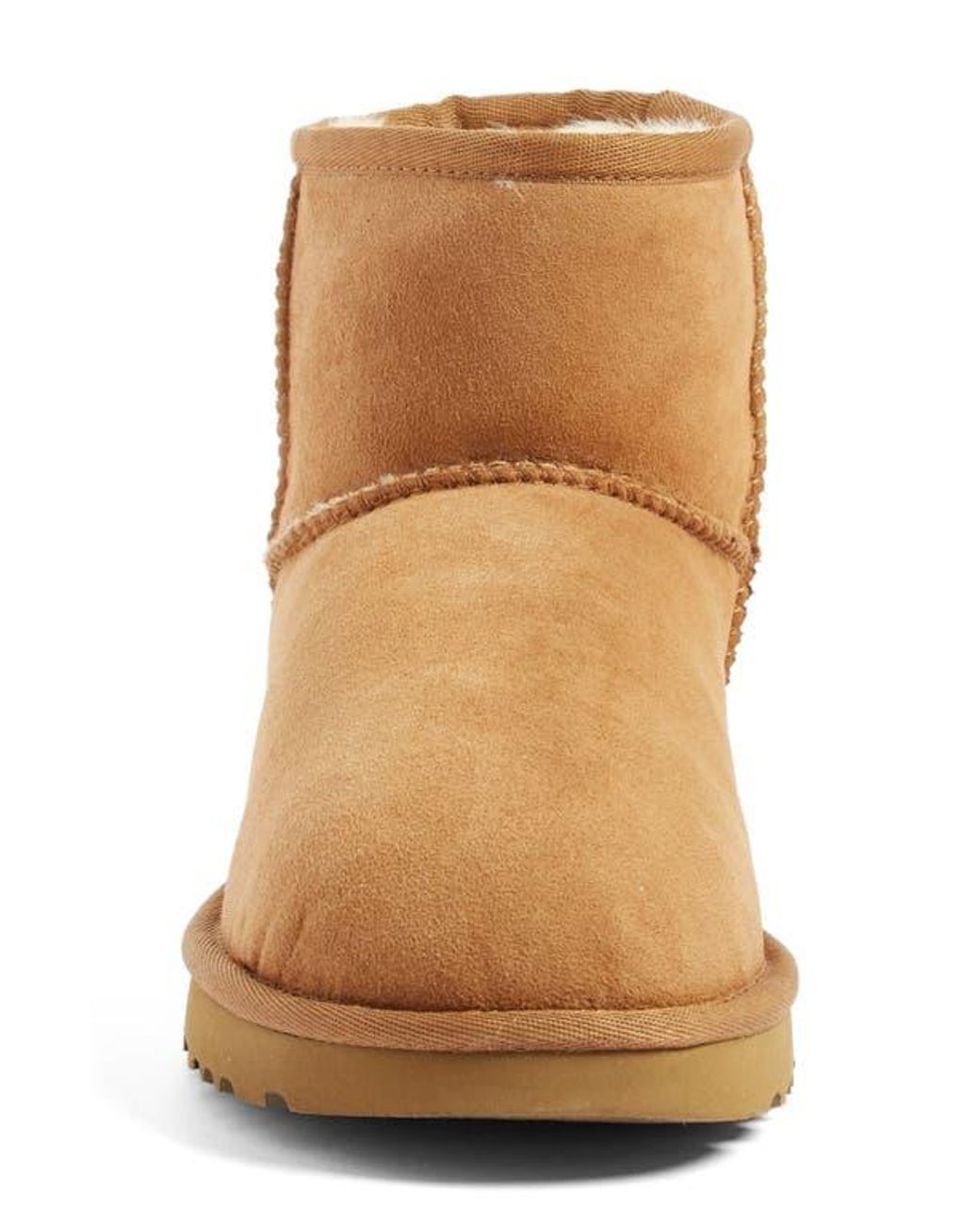 Ugg Brown Ugg Classic Mini Ii Genuine Shearling Lined Boot