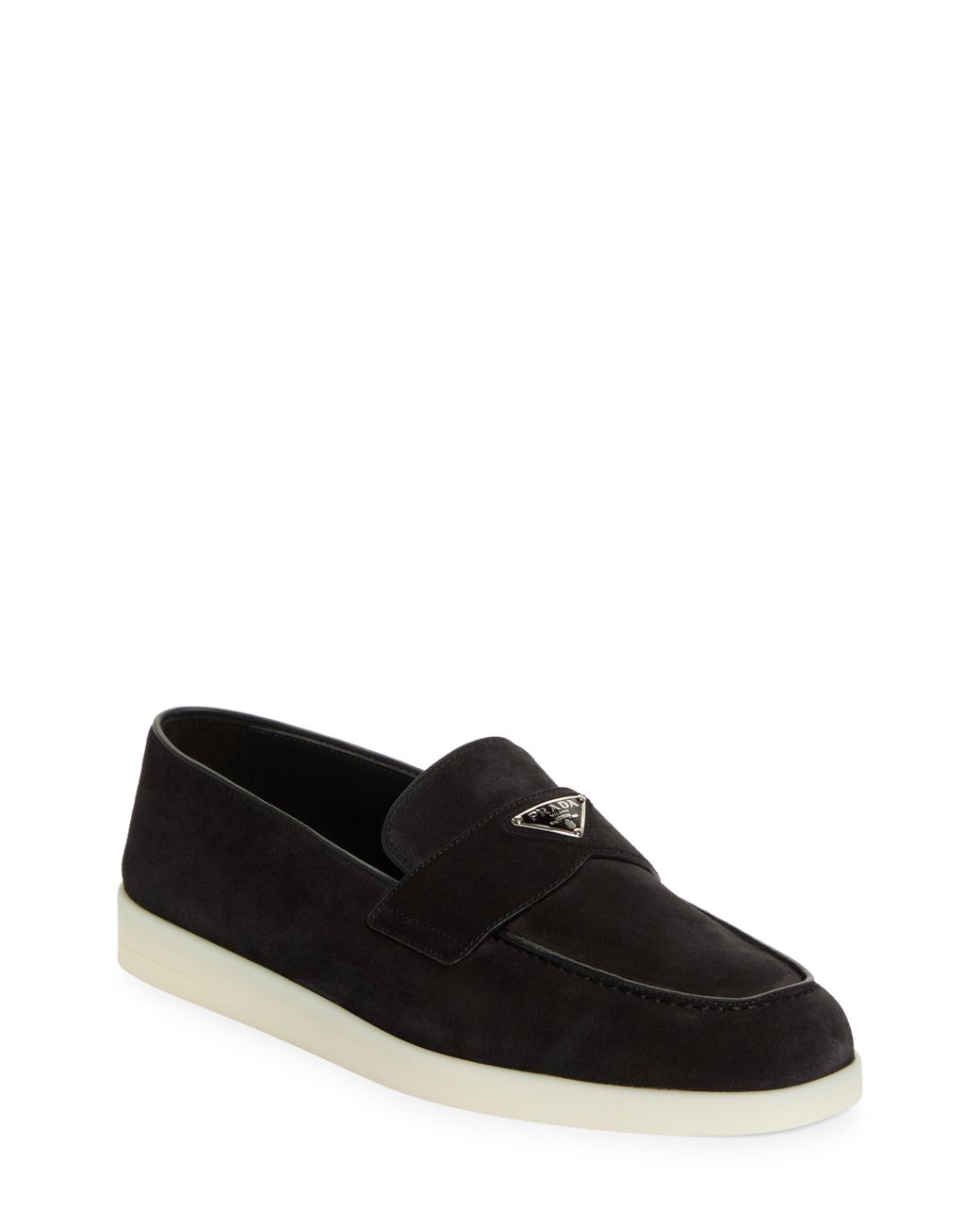 Prada Black Saint Tropez Loafer for men
