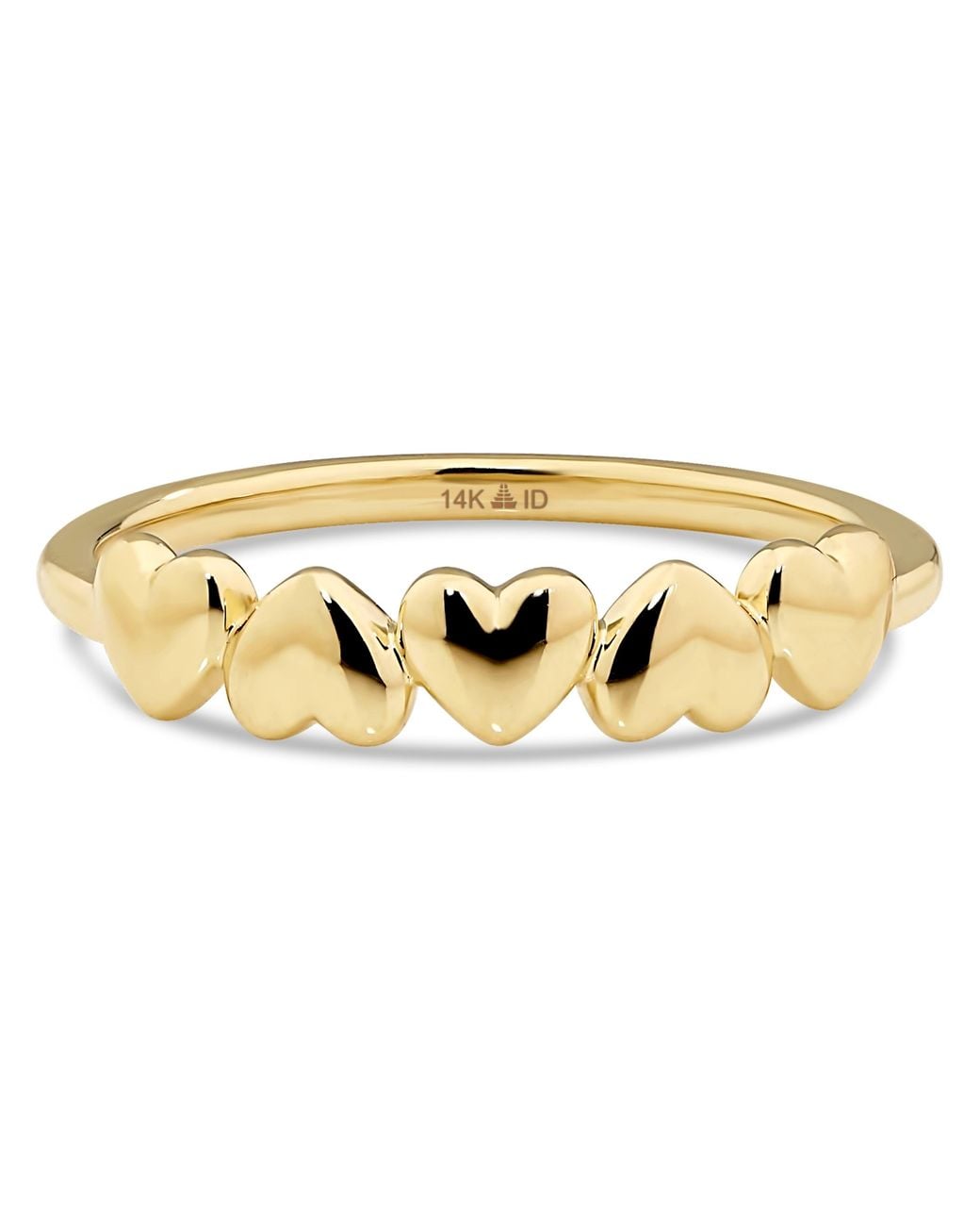 DEVATA Metallic Sweet Heart Ring