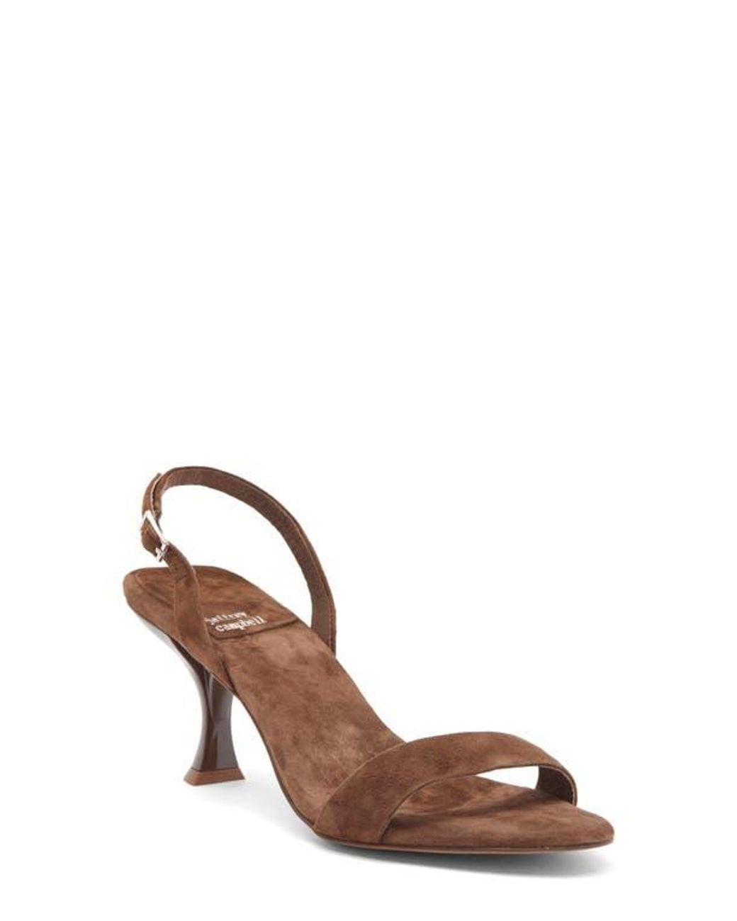 Jeffrey Campbell Brown Augustine Slingback Sandal