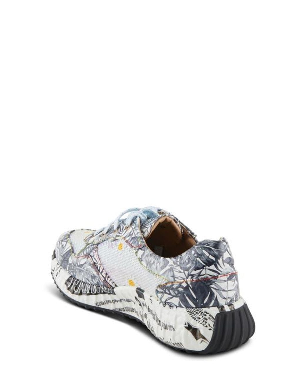 Spring Step White Zingy Sneaker