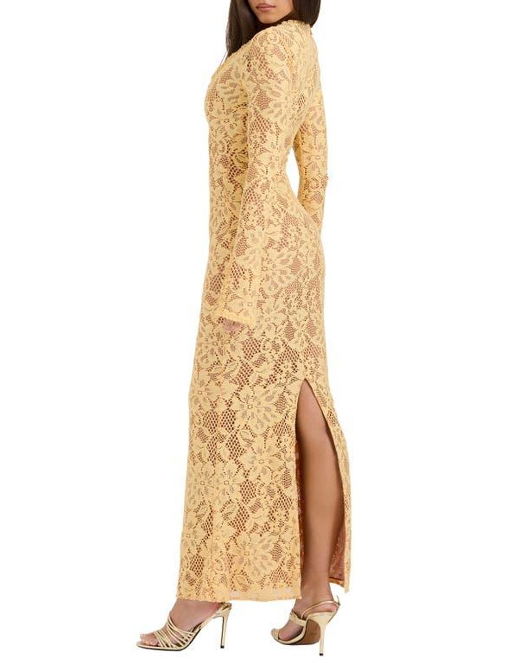 knee length dresses for ladies Marie-Louise Black Turtleneck Maxi Dress by House of CB
