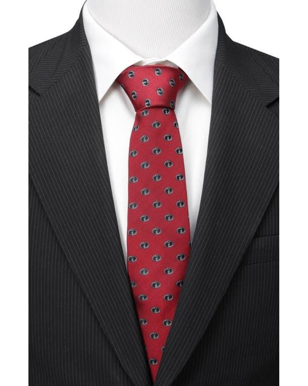 Cufflinks Inc. The Incredibles Logo Silk Tie for men
