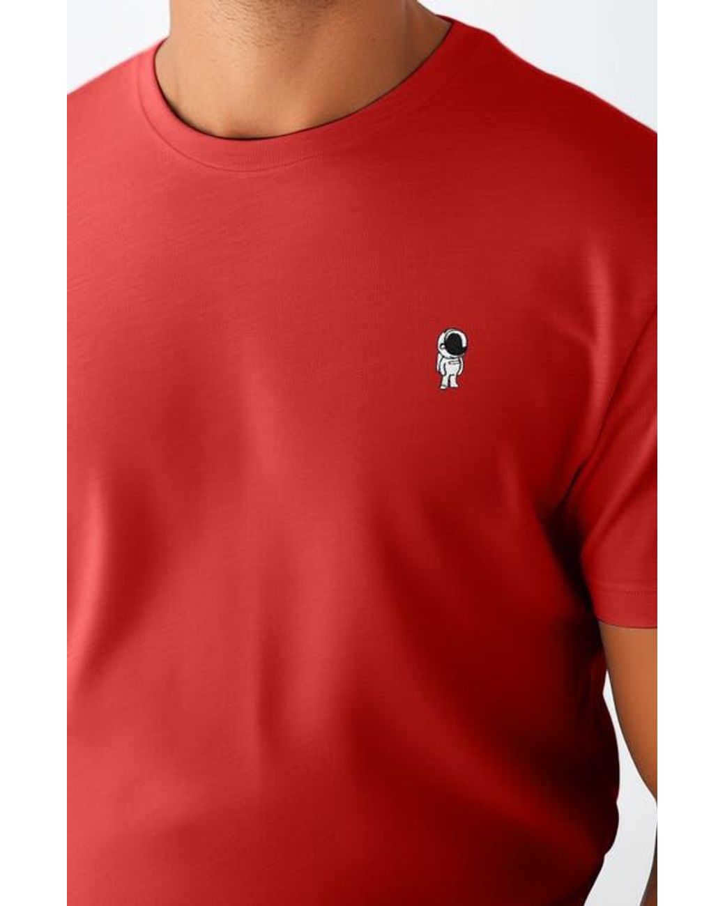 Alix Red Astronaut Tee for men