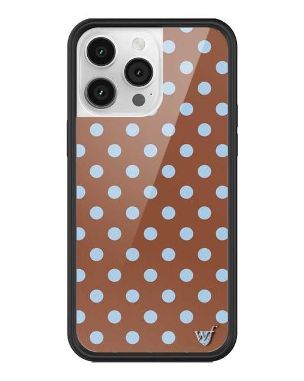 Wildflower Cases Brown Polka Dot