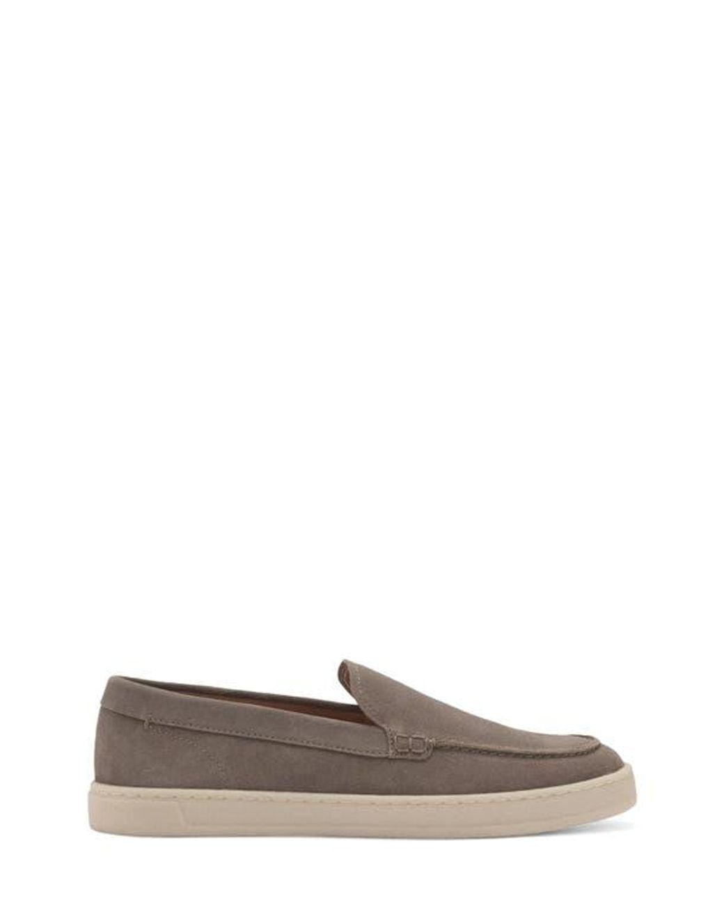 Mango Gray Suede Loafer for men