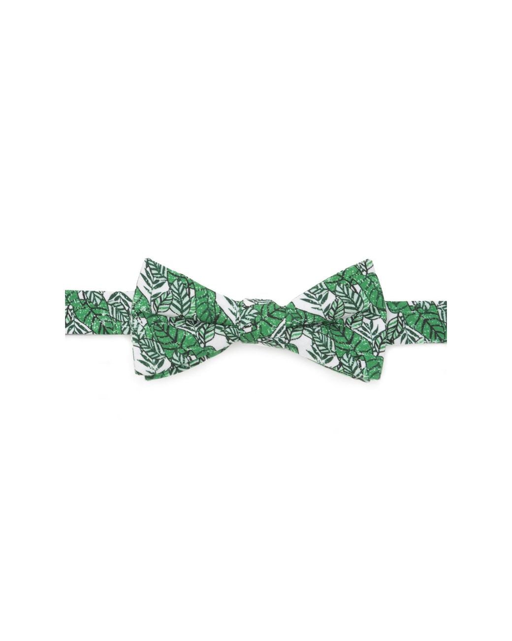 Cufflinks Inc. Green Palm Leaf Bow Tie for men