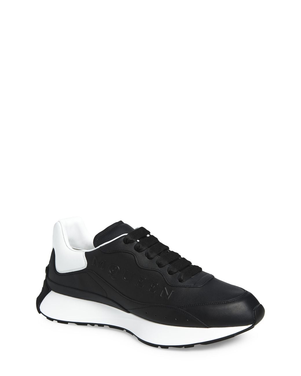 McQueen Black Sprint Runner Sneaker for men