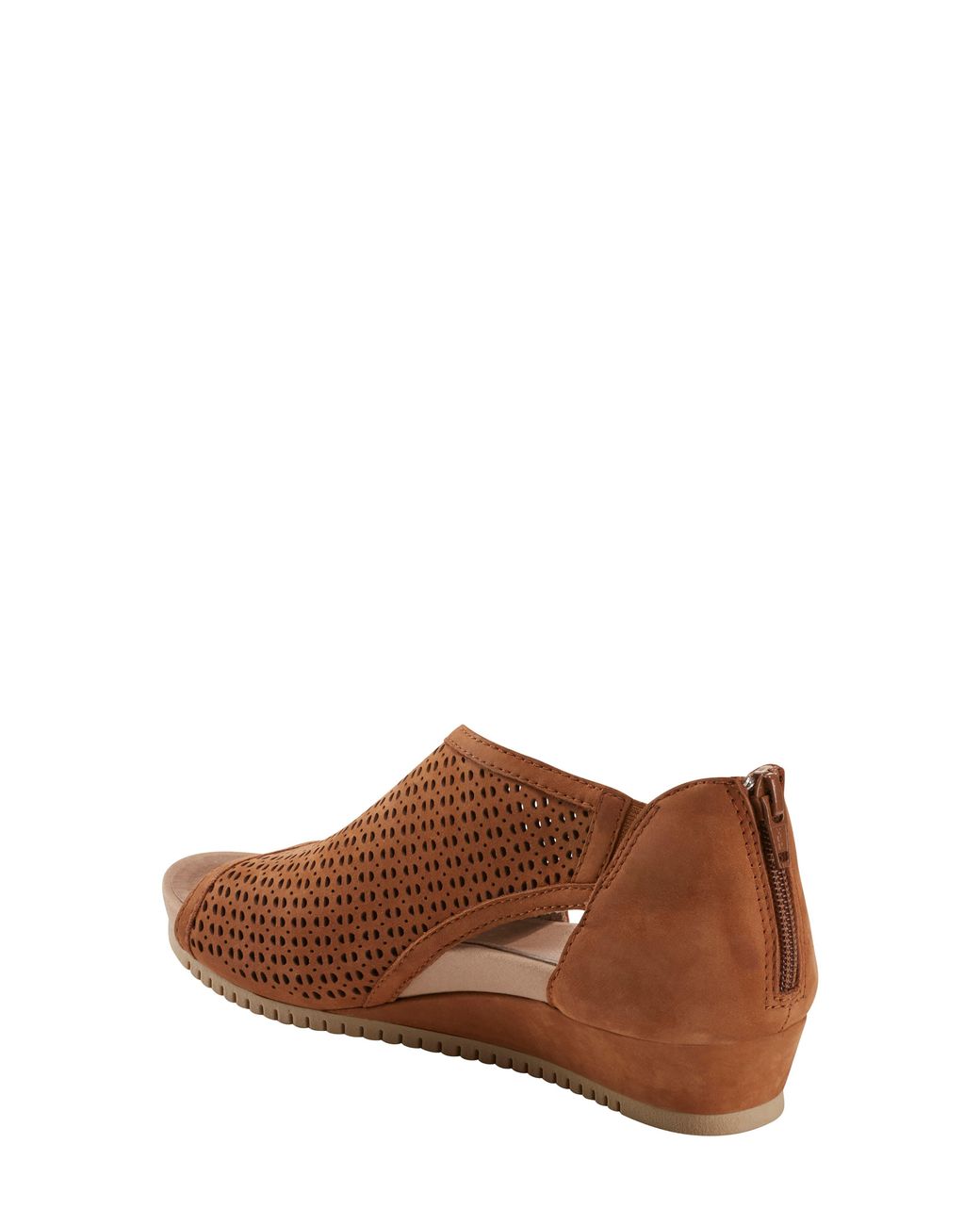 earth capricorn wedge sandal