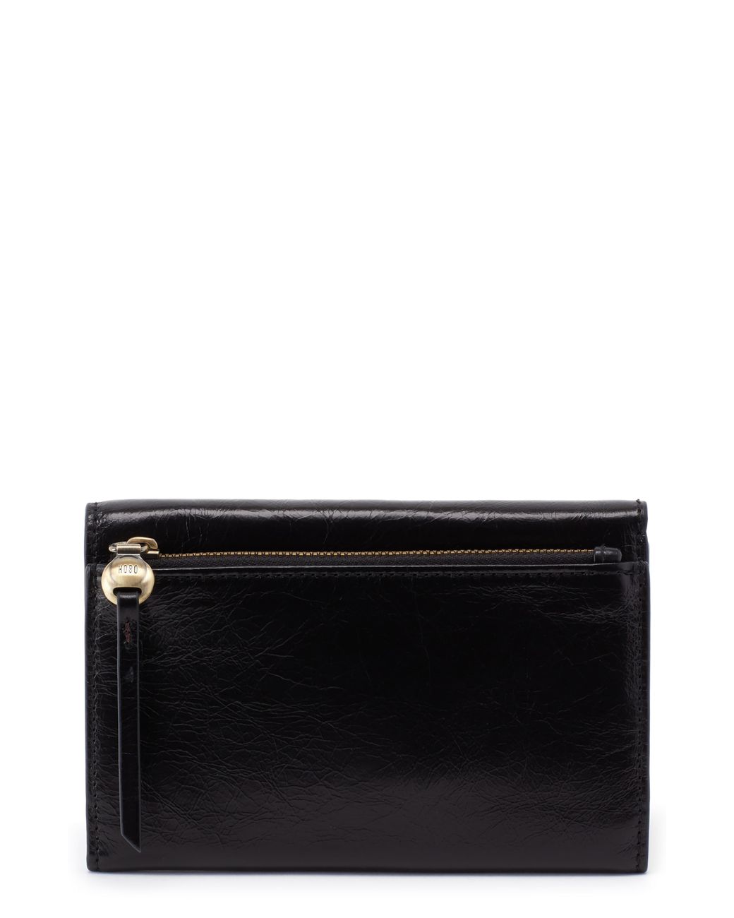 Hobo International Might Leather Trifold Wallet in Black Lyst