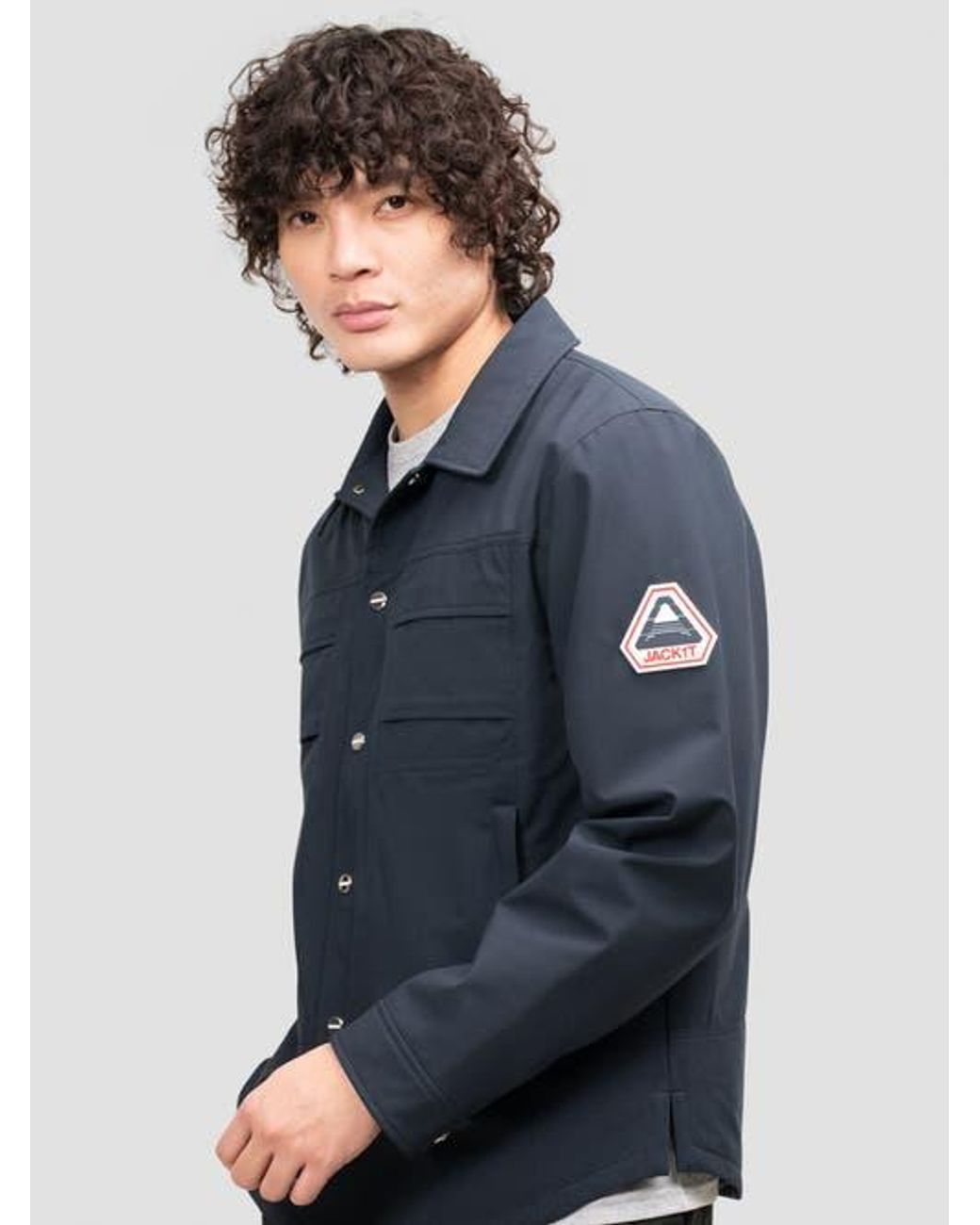 Jacket Blue Eden Shirt Jacket for men