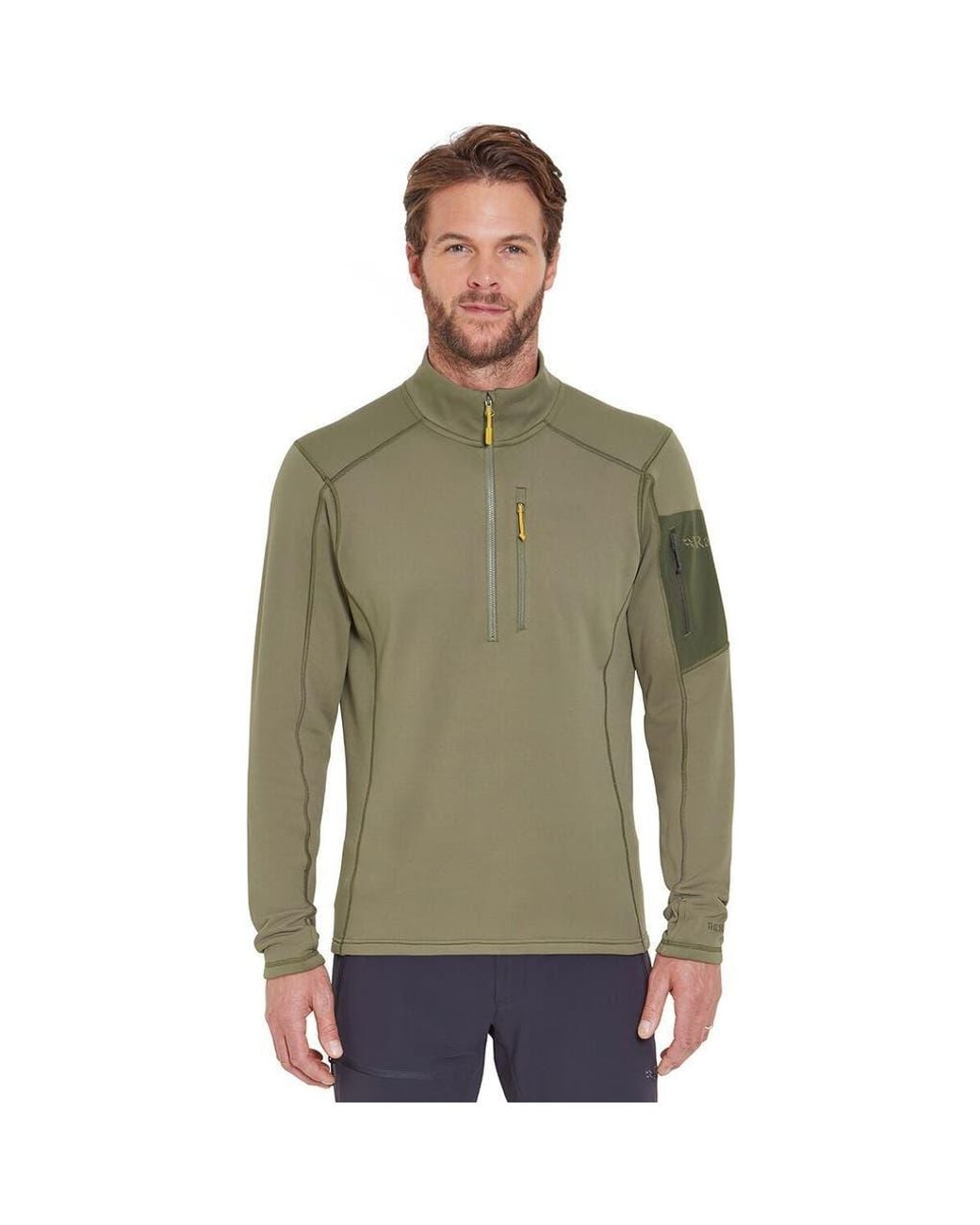 Rab Green Modulus Pull On Jacket for men