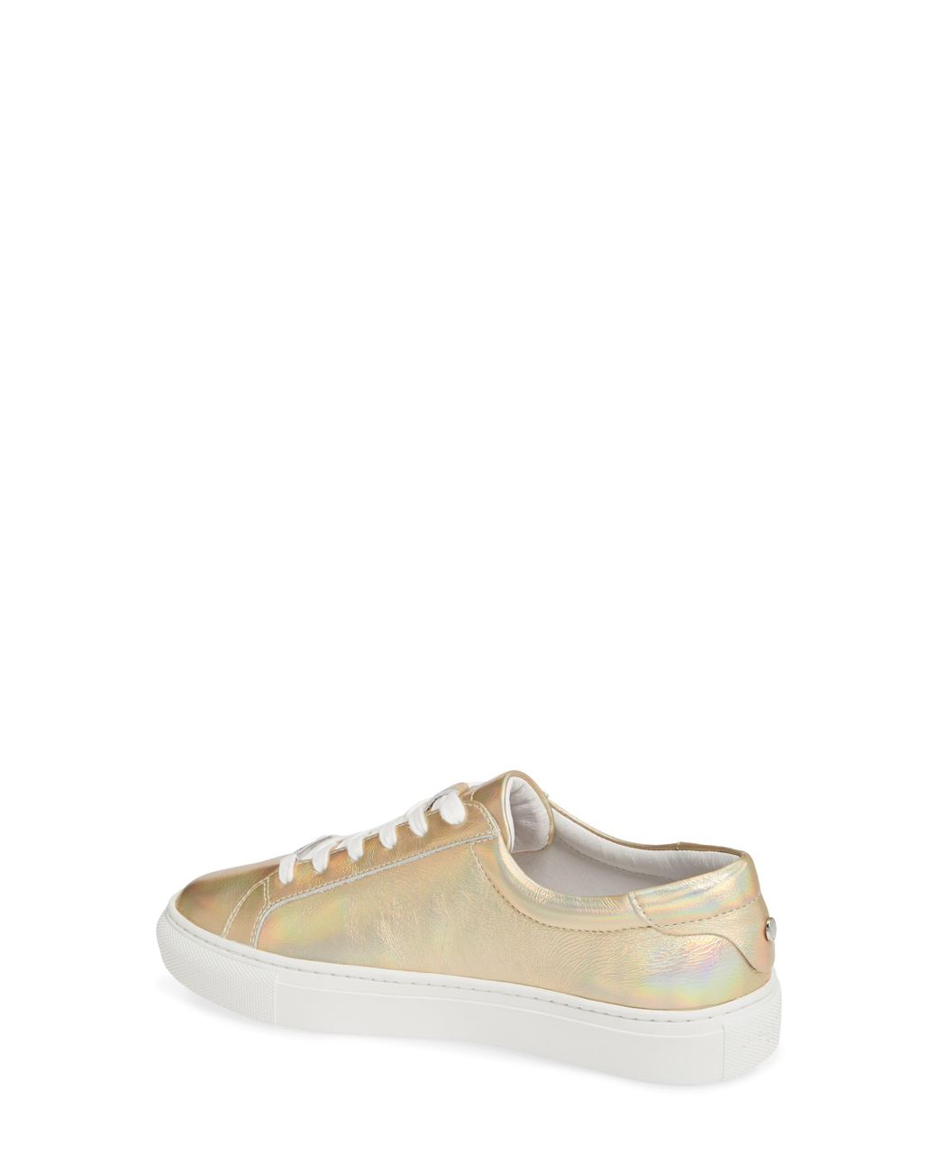 j slides metallic sneakers