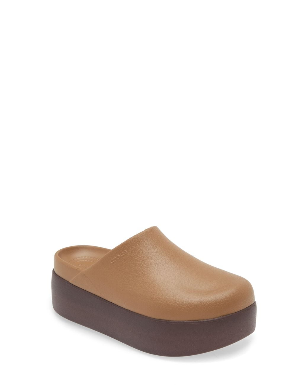 CROCSTM Brown Dylan Platform Clog