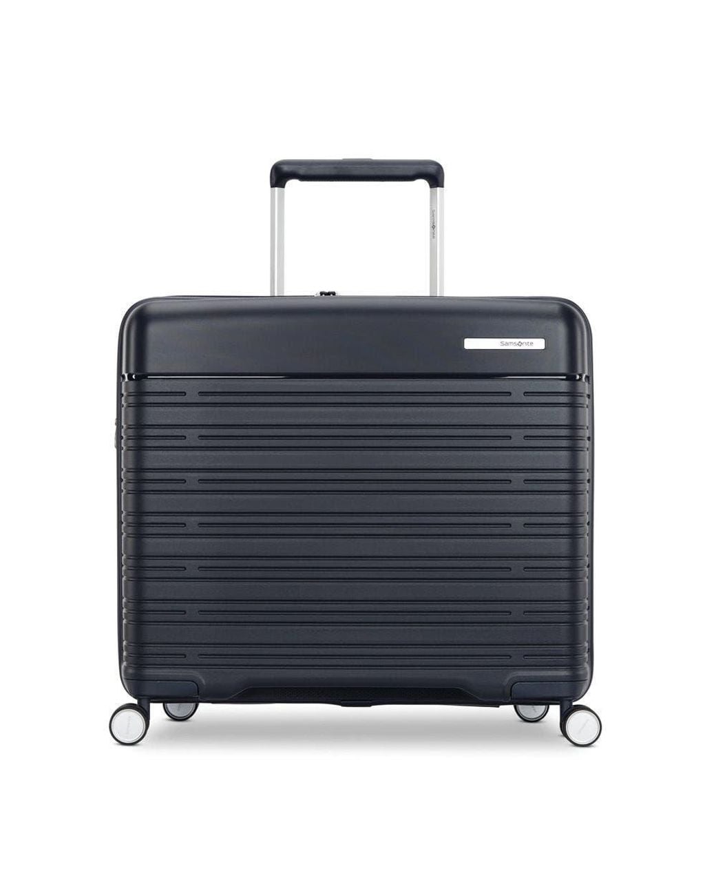 Samsonite Blue Elevation Plus 24 Medium Checked Glider Luggage