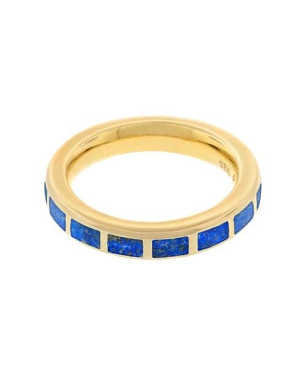 Jan Leslie Metallic Dash Ring Set