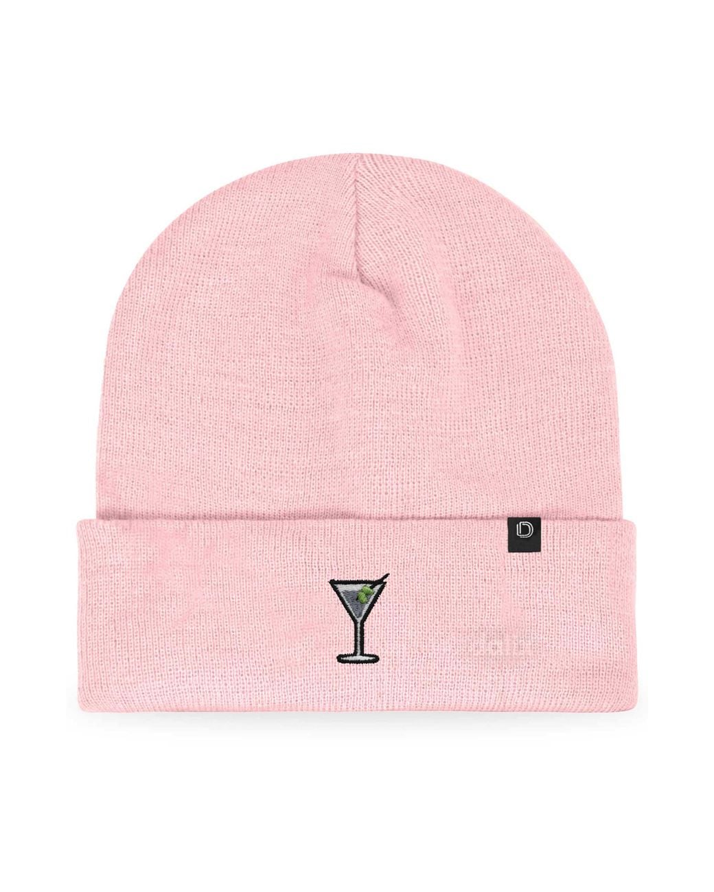 Alix Pink Martini Beanie Cap
