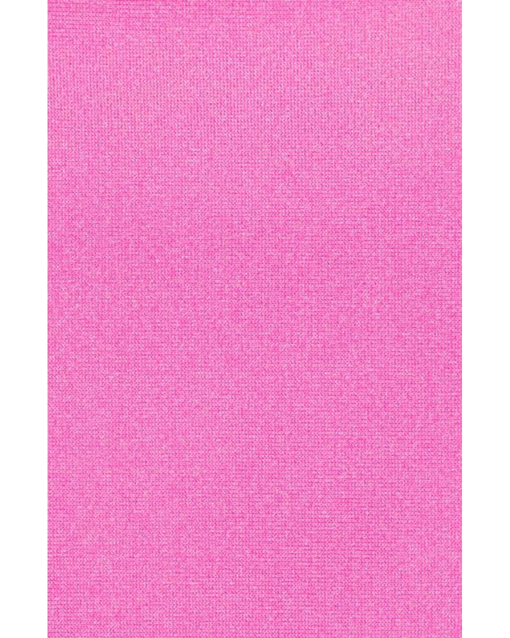 Sunkissed Pink Le Triangle Tie Side Pattern Bikini Bottom
