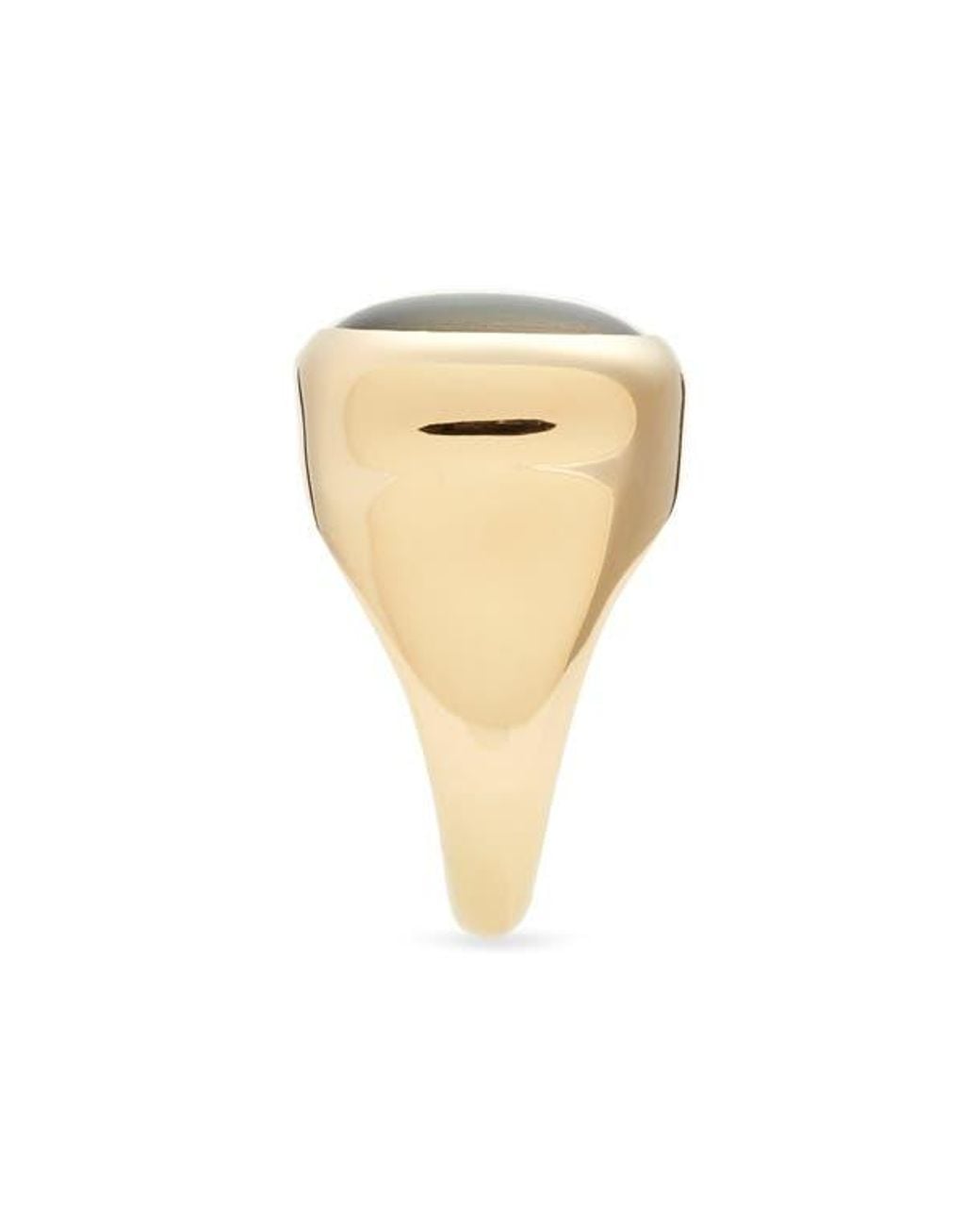 Soko Green Umbo Square Statement Ring