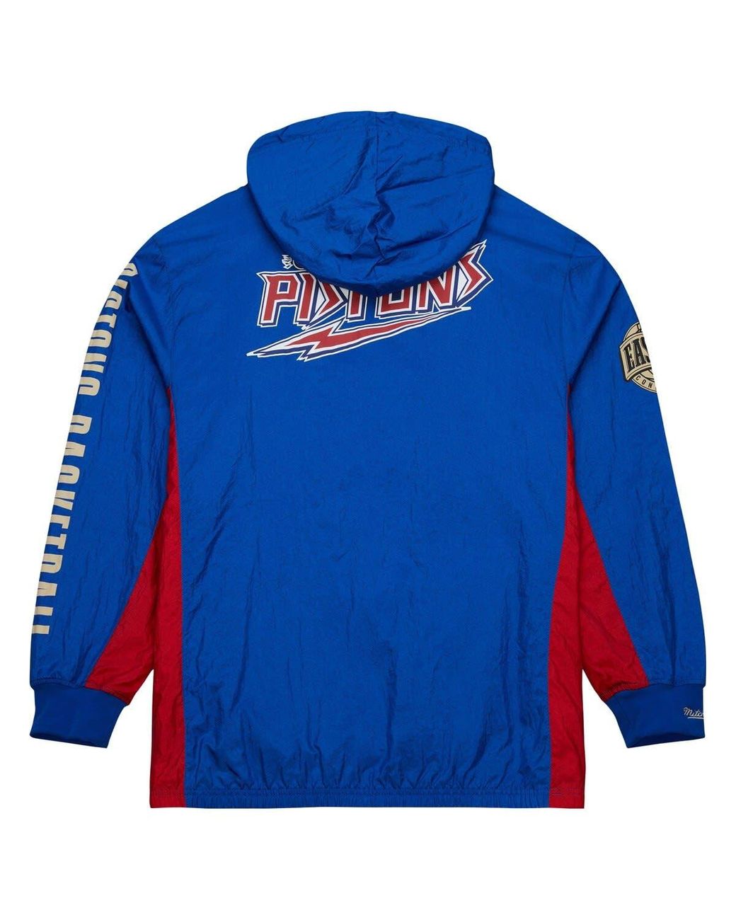 Mitchell and ness online detroit pistons jacket