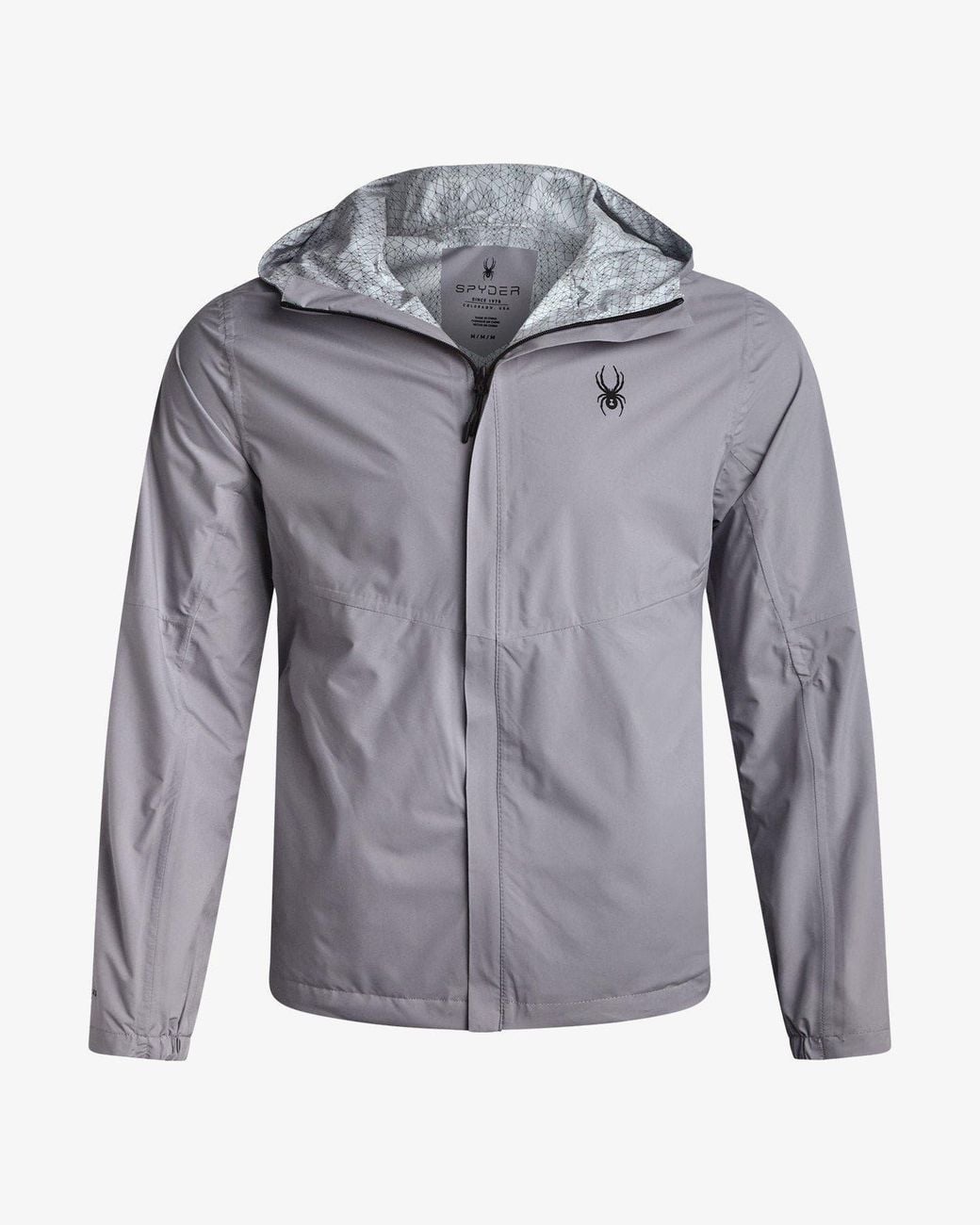 Spyder Blue Cloudy Day Rain Jacket for men
