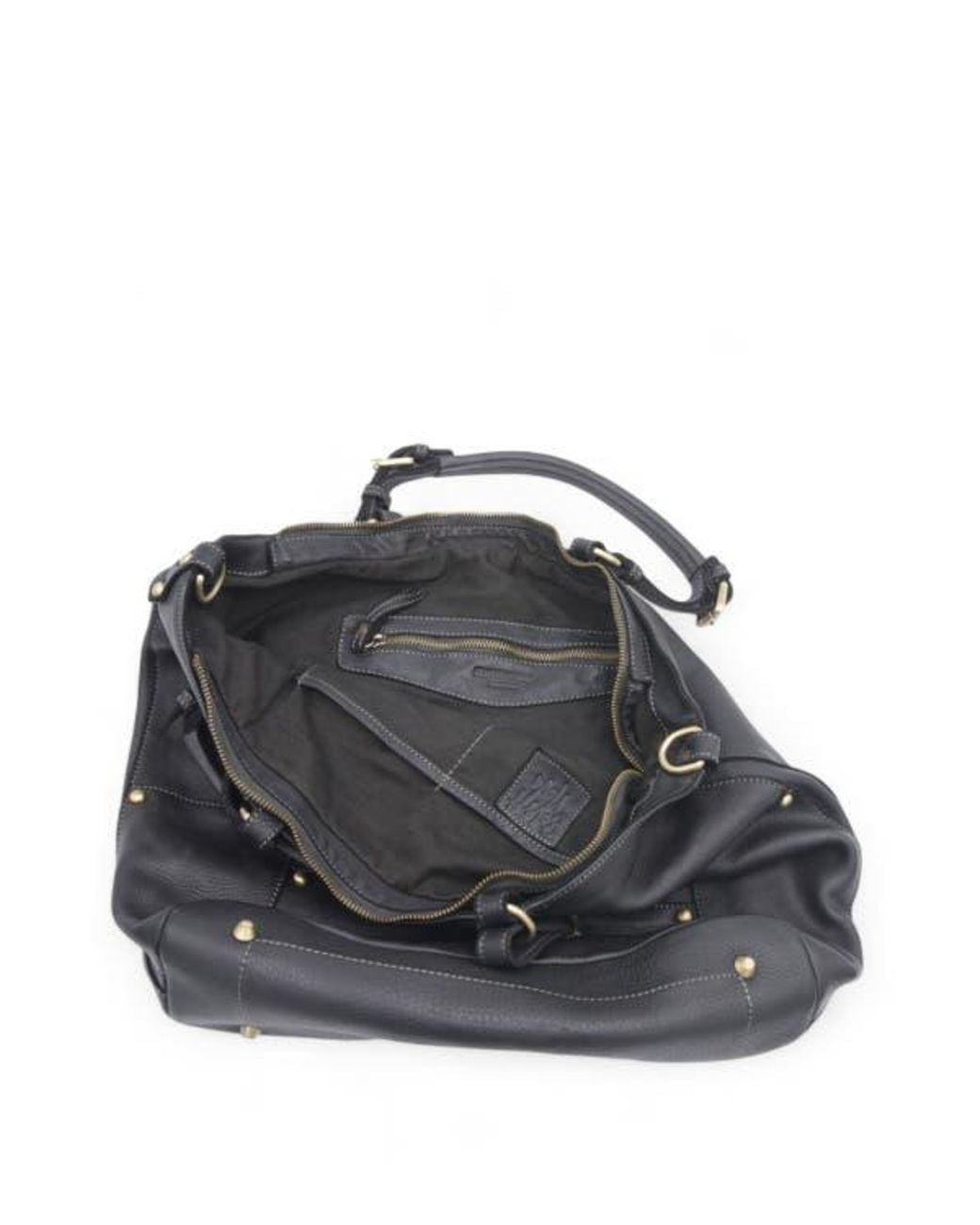 Bolsa Nova Black Nora Patchwork Tote